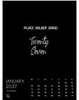 2027 Calendar PRE-ORDER