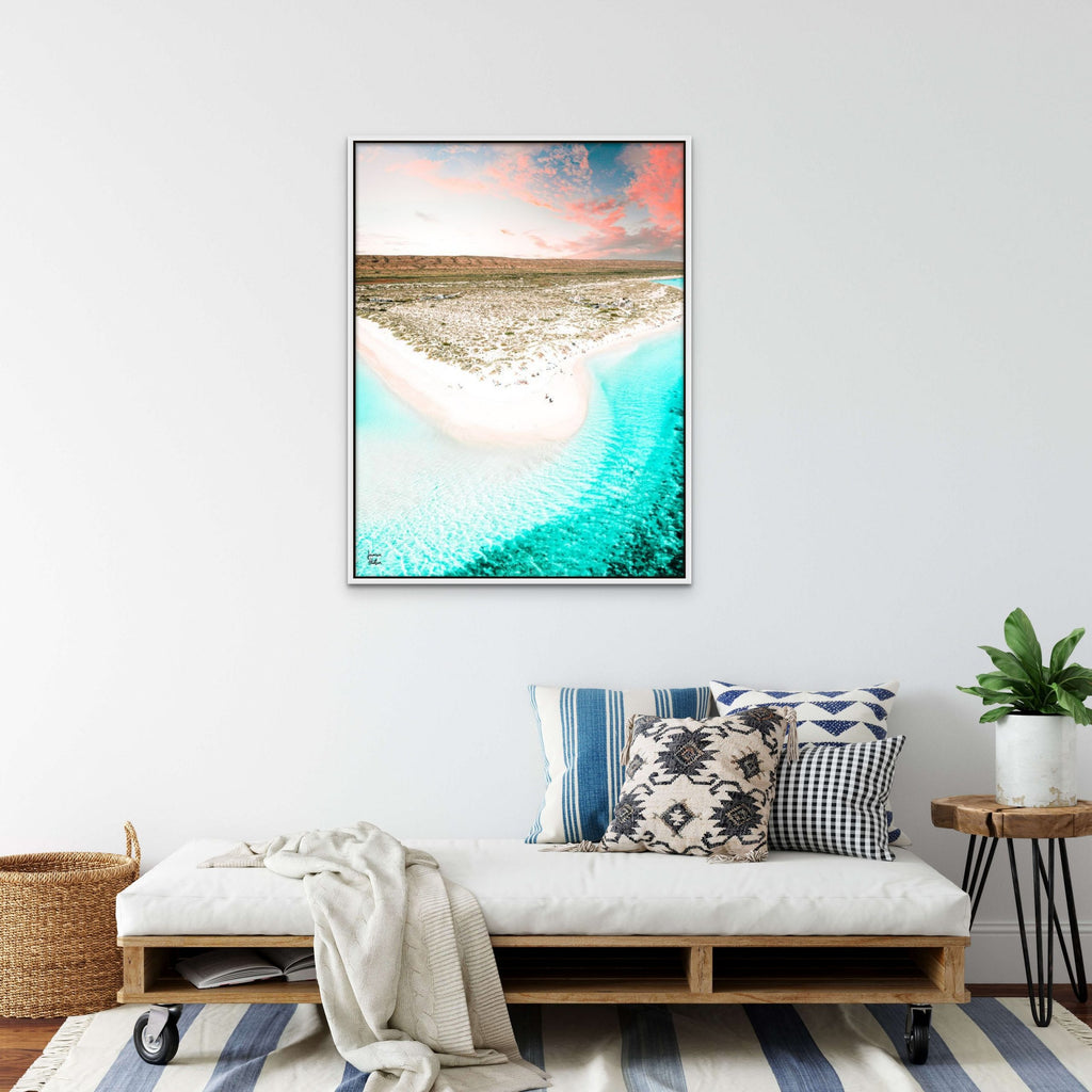 Canvas Print Floating Frame Portrait